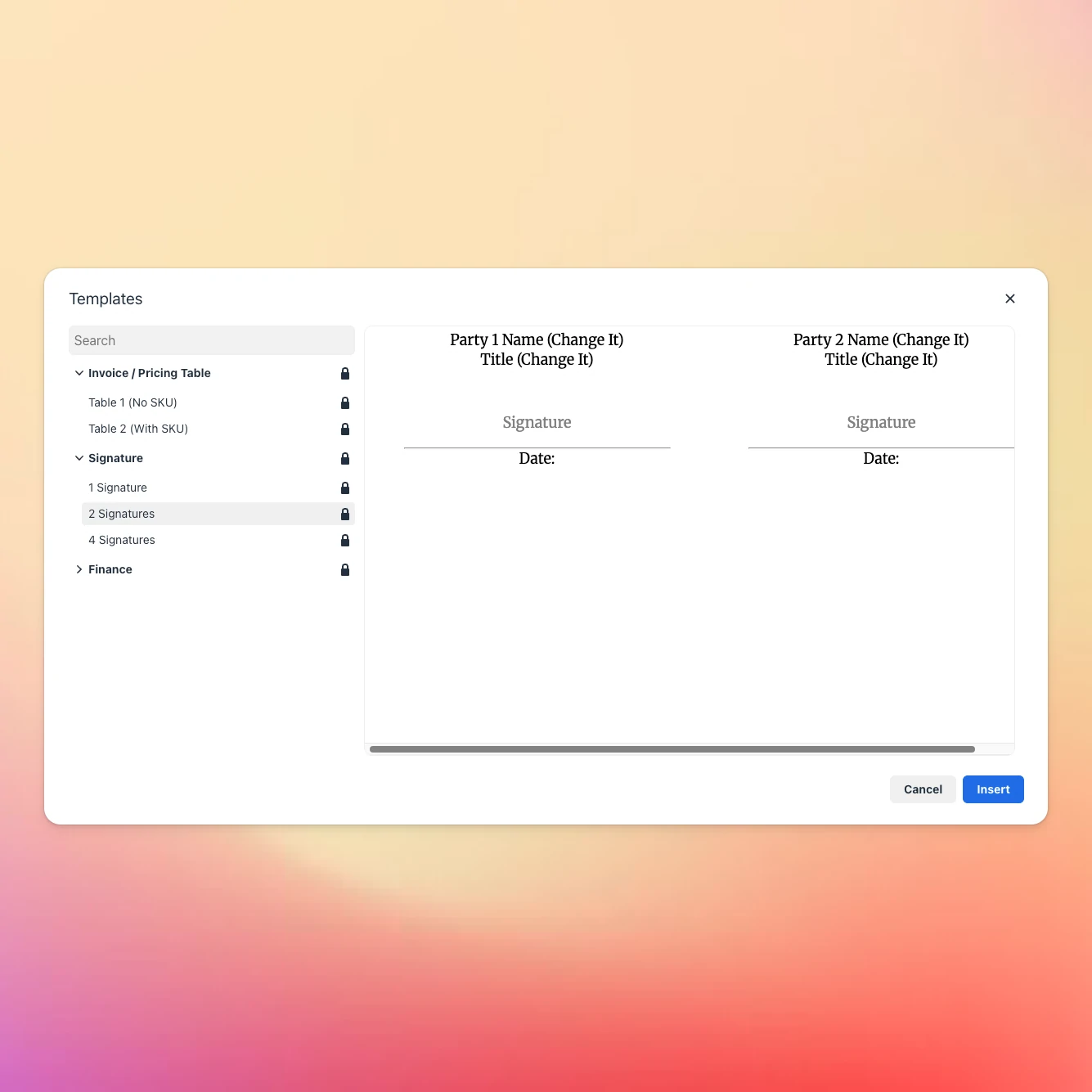 Editor Templates