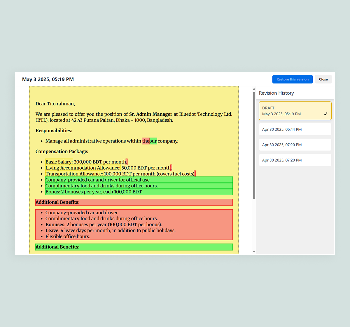 Effortless Collaboration with Audit Trail
